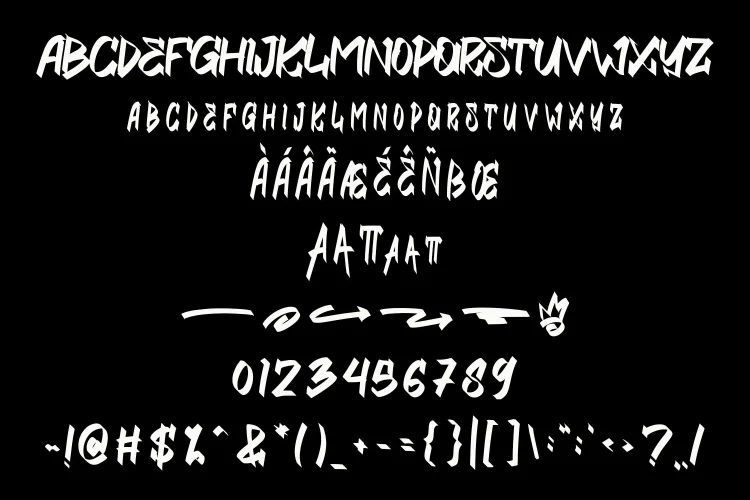 Bold Brush Font