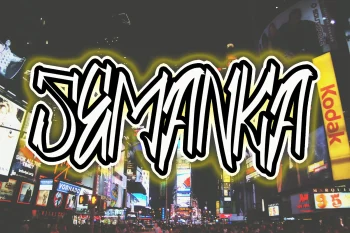 Bold Brush Font