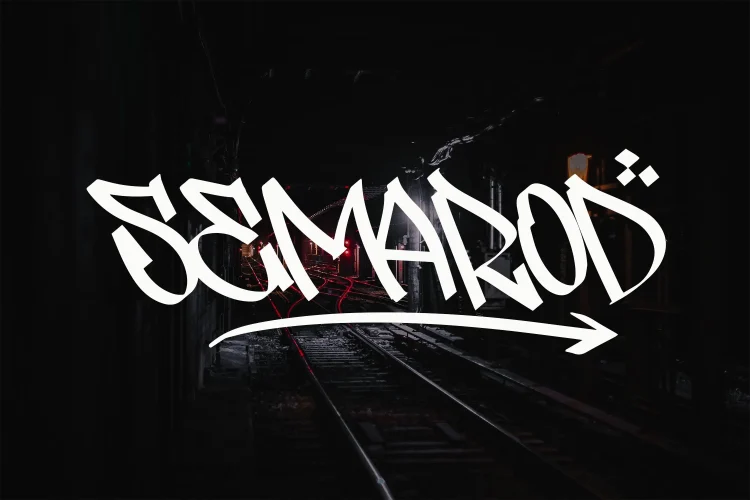 Bold Brush Font
