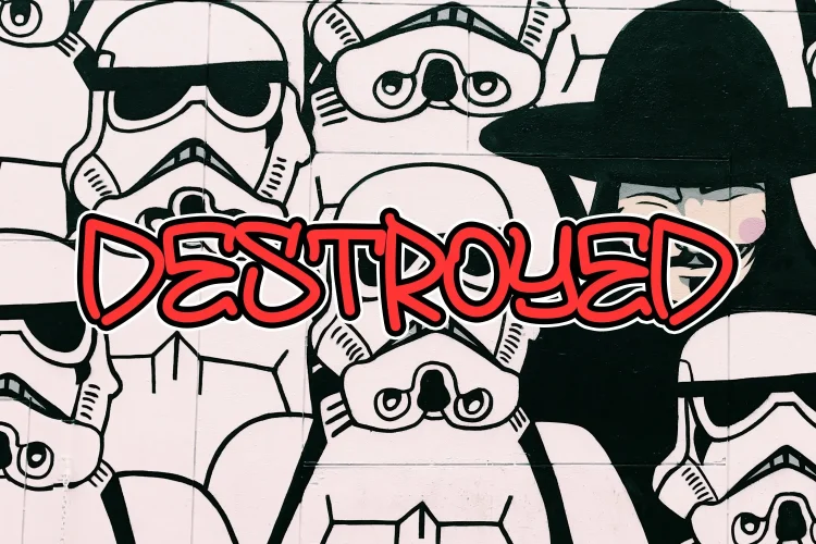 Boldline Graffiti Font