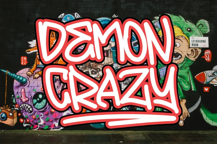 Boldline Graffiti Font