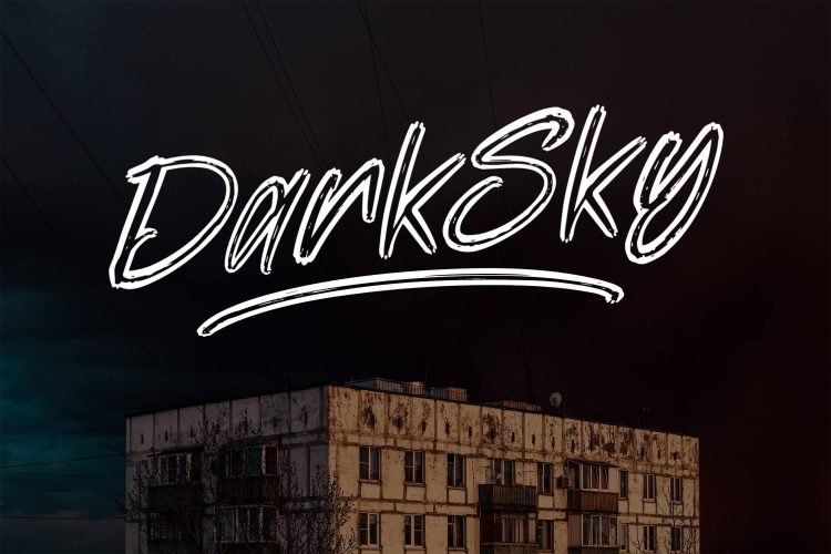 Brush Font