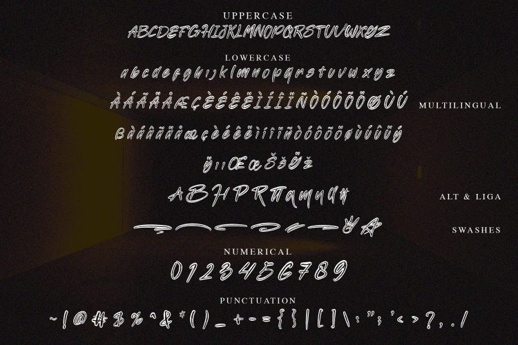 Brush Font