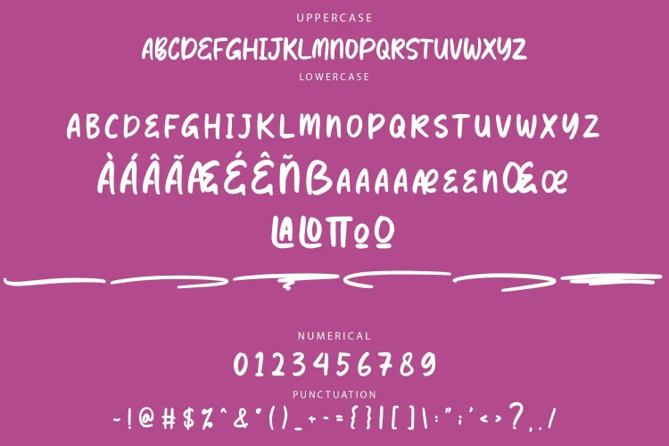 Brush Font