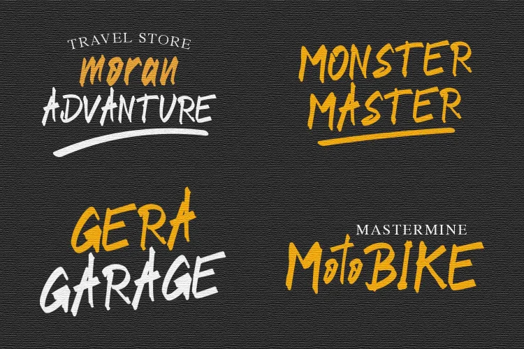 Brush Font