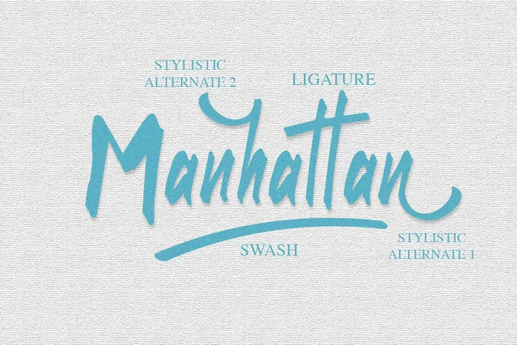 Brush Font