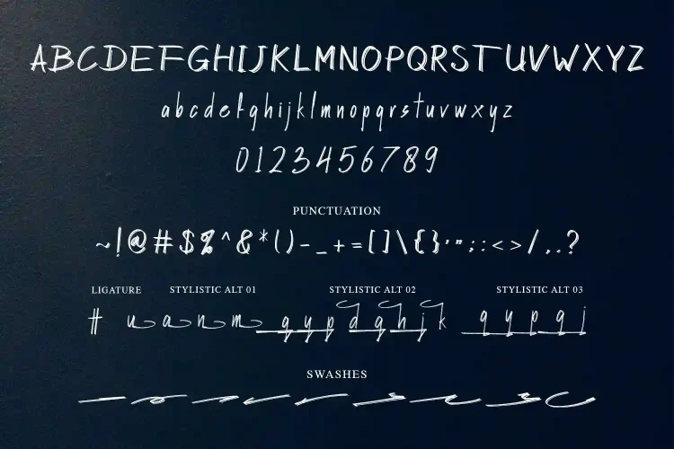 Brush Font