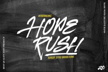Brush Font