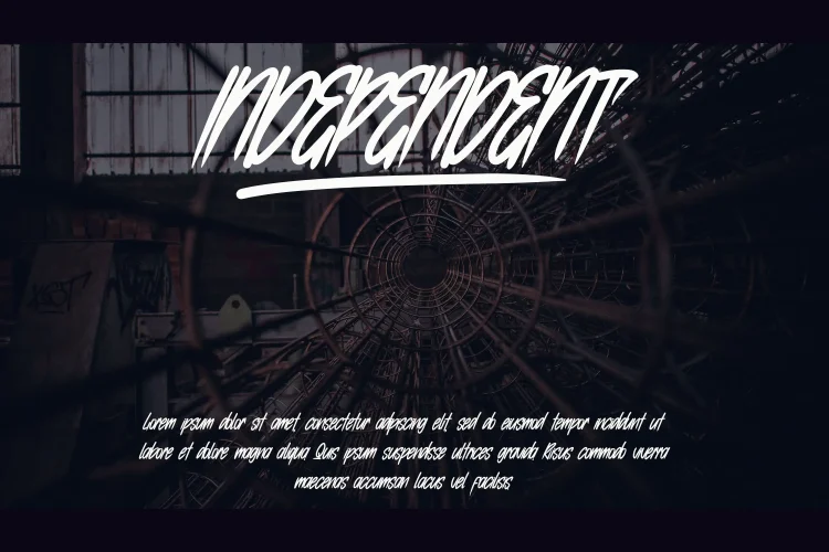 Brush Font