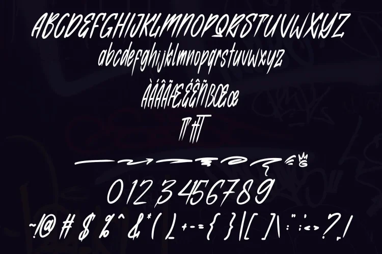 Brush Font