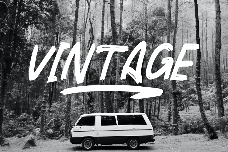 Brush Font