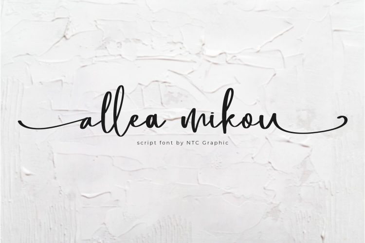 brush script font