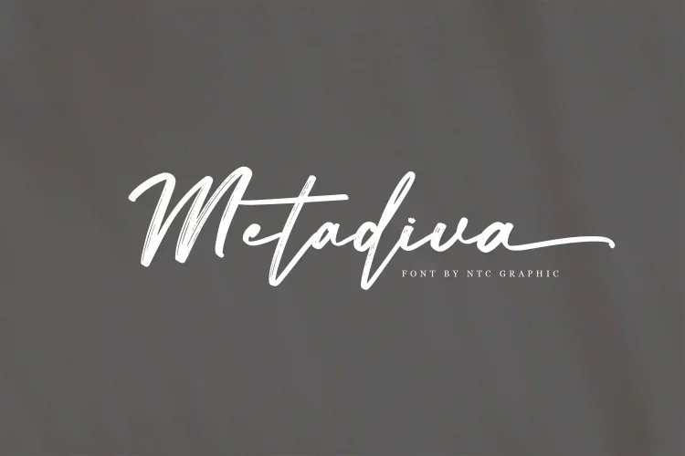 Brush Script Font