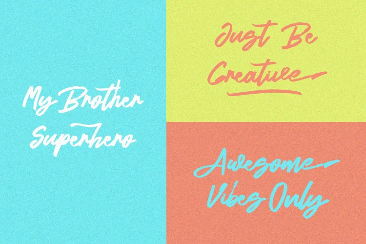 Brush Script Font