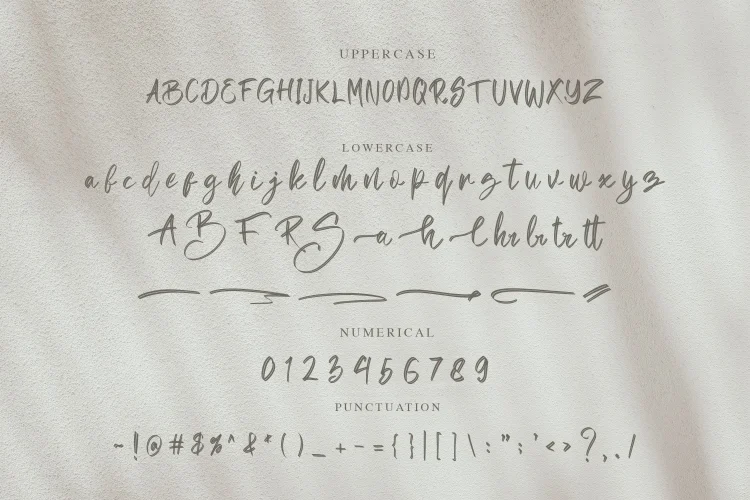 Brush Script Font