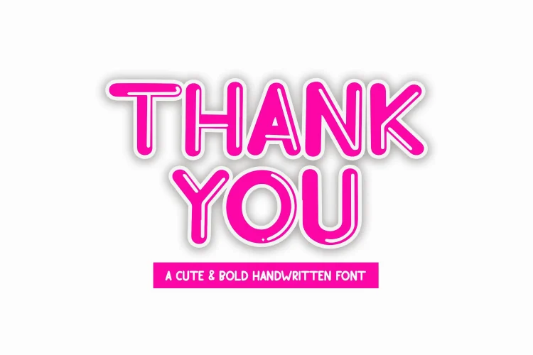Cute Handwriting Font