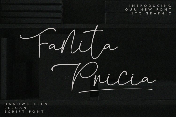elegant script font