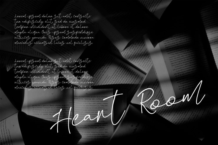 elegant script font