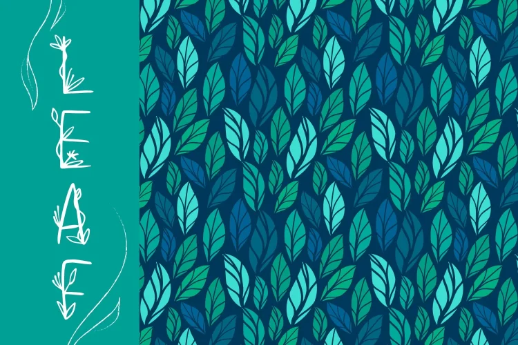 Floral Display Font