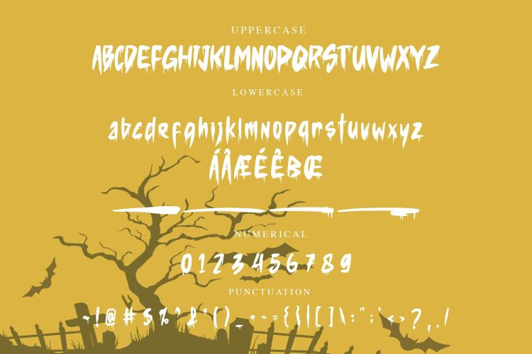 halloween font