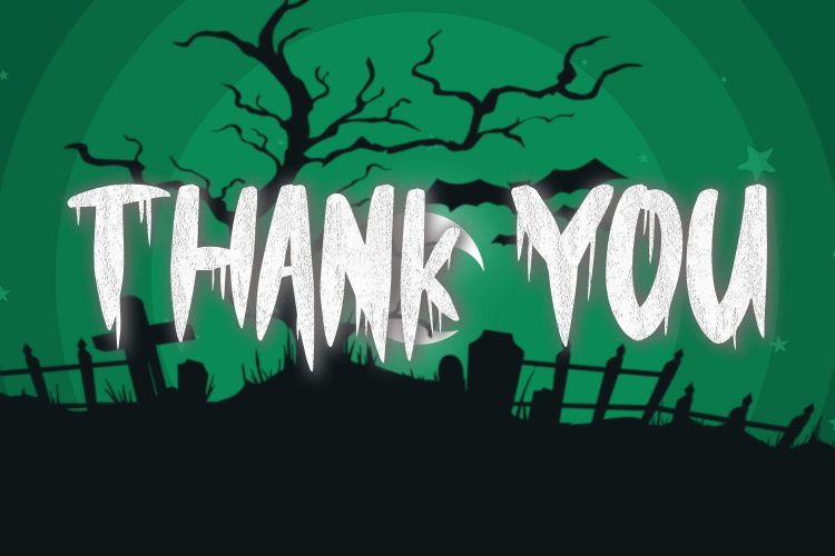 halloween font