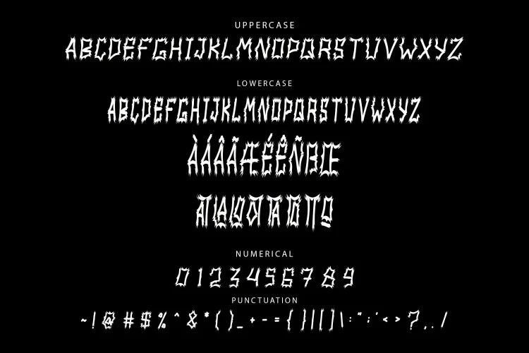 Halloween Font