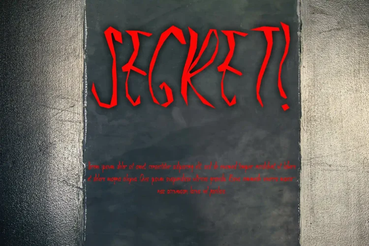 Halloween Horror Font