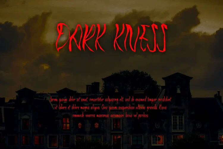 Halloween Horror Font