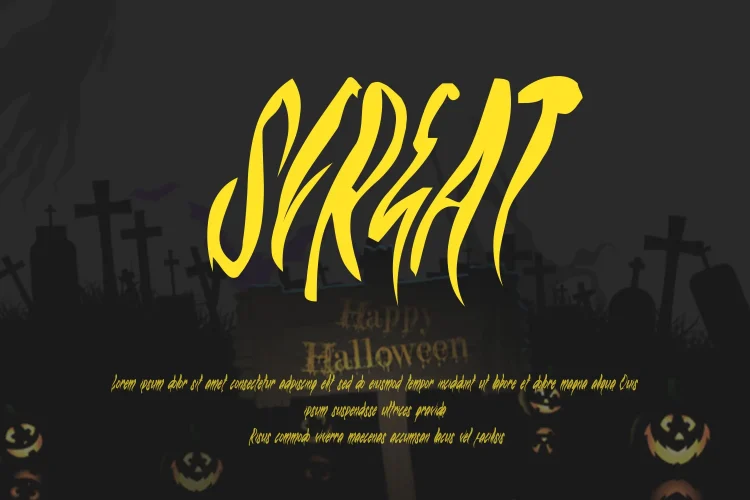 Halloween Horror Font