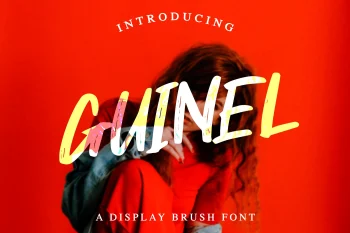 Handbrush Display Font