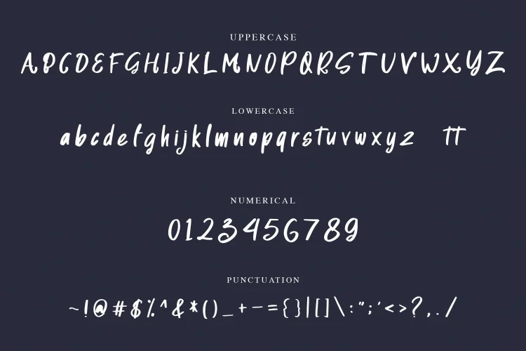 Handbrush Font