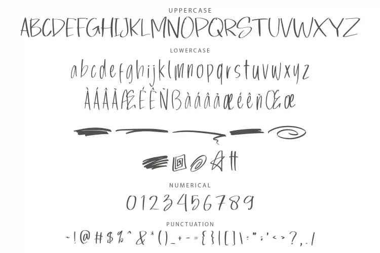 Handwriting Brush Font