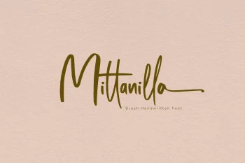 Handwriting Brush Font