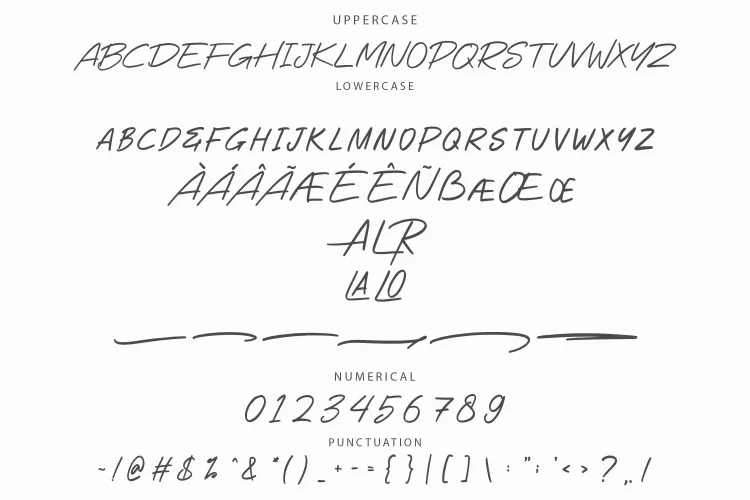 Handwriting Brush Font