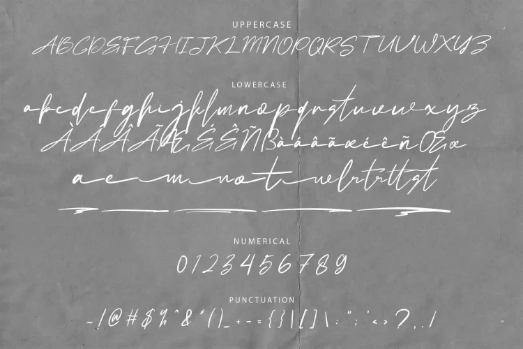 Handwriting Script Font