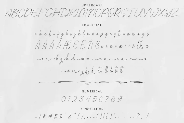 Handwriting Script Font