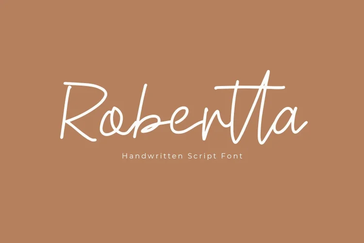 Handwriting Script Font