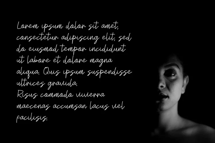 Handwriting Script Font