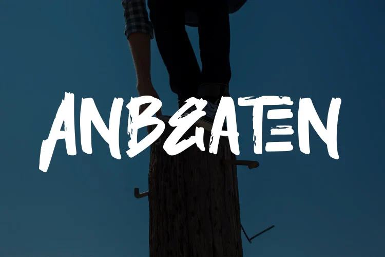 Handwritten Brush Font