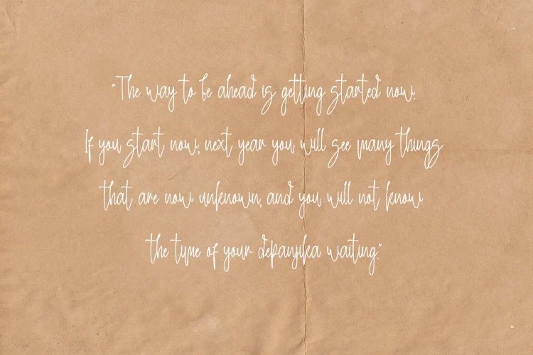Handwritten Font