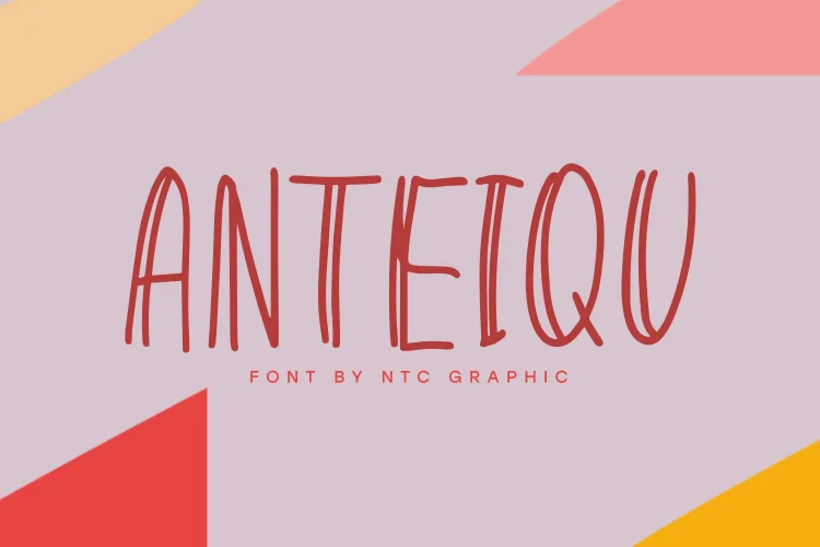 Handwritten Playful Font