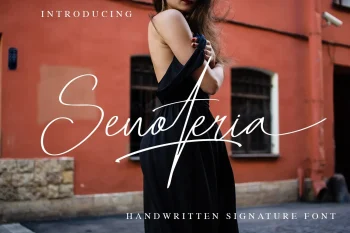 Handwritten Signature Font