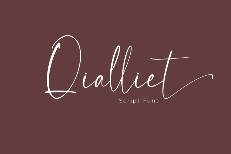 Minimalist Script Font