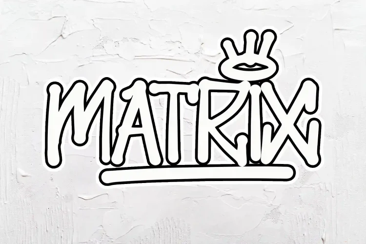 Monoline Graffiti Font
