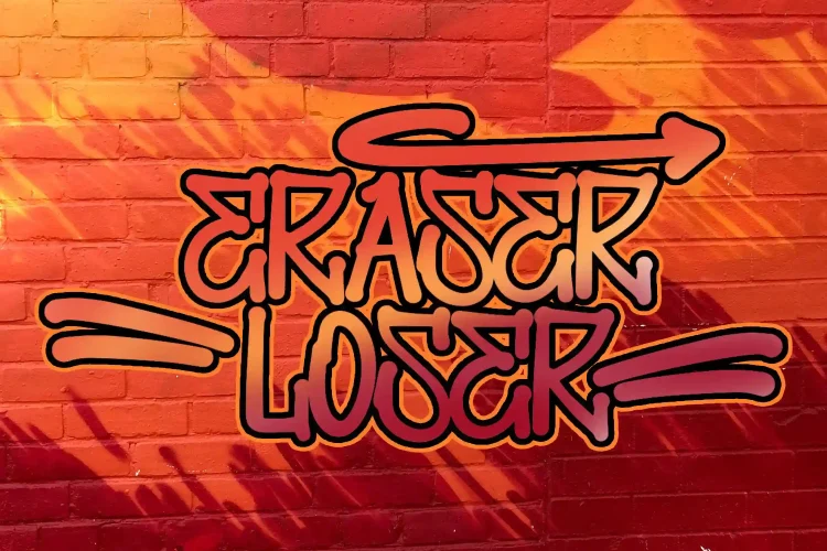 Monoline Graffiti Font