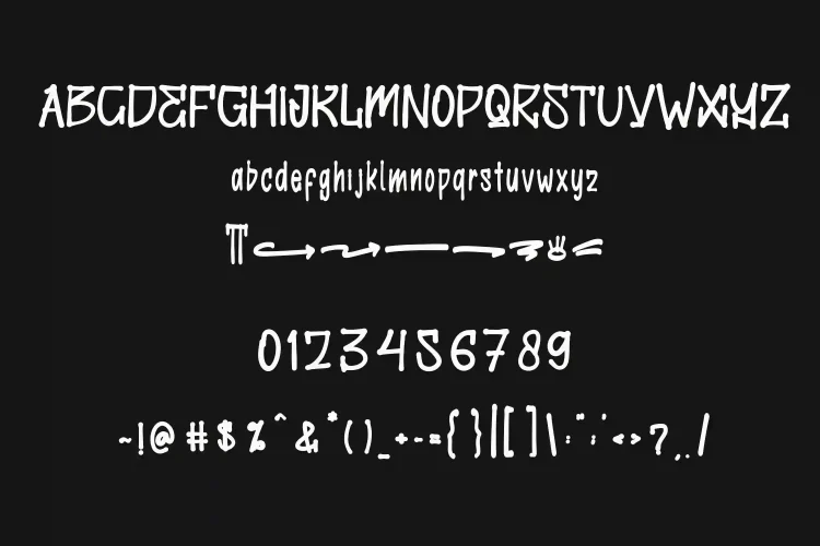 Monoline Graffiti Font