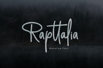 Monoline Handwriting Font