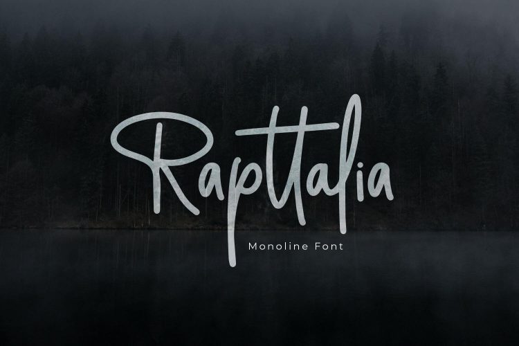 Monoline Handwriting Font