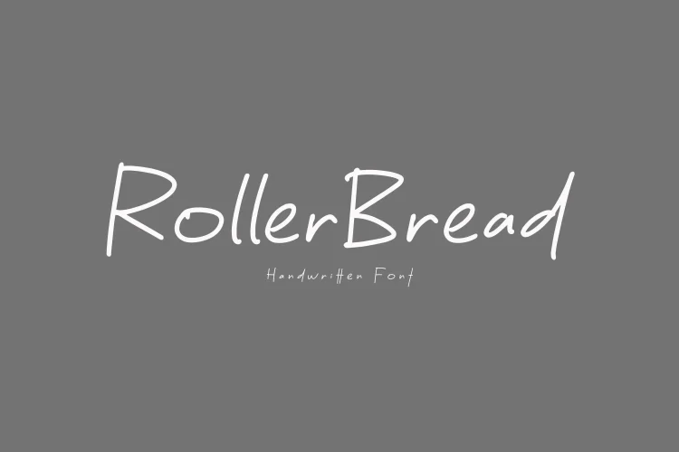 Monoline Handwriting Font