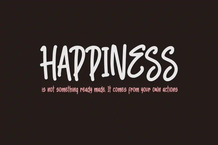 Monoline Handwritten Font